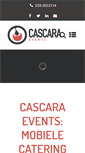 Mobile Screenshot of cascara-events.com